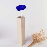 Soliflore céramique + fleur en céramique – Duo artisanal poétique